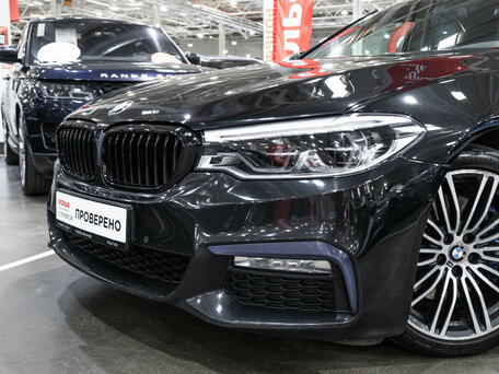 2018 BMW 5 серии 530i xDrive VII (G30/G31/G38), чёрный, 3510000 рублей, вид 2