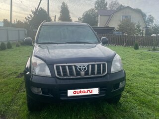 2007 Toyota Land Cruiser Prado 4-speed 120 Series Рестайлинг, чёрный, 1690000 рублей, вид 1