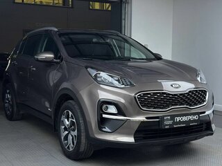 2019 Kia Sportage IV Рестайлинг, коричневый, 2349000 рублей, вид 3