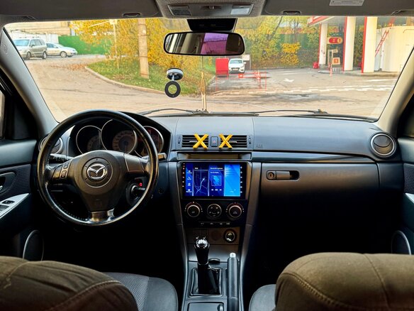 2007 Mazda 3 I (BK) Рестайлинг, серебристый, 230000 рублей - вид 10