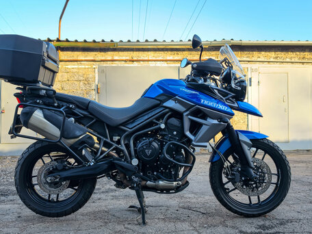 2015 Triumph Tiger 800, синий, 800000 рублей, вид 4