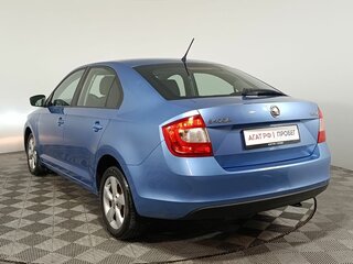 2014 Skoda Rapid I, синий, 880000 рублей, вид 5