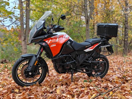 2017 KTM 1290 Super Adventure S, оранжевый, 1250000 рублей, вид 1
