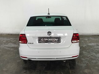 2019 Volkswagen Polo V Рестайлинг, белый, 1150000 рублей, вид 5