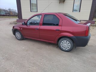 2009 Renault Logan I, красный, 298000 рублей, вид 3