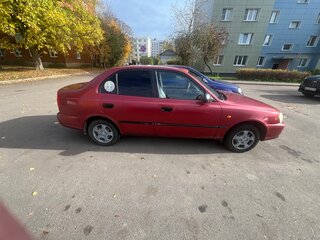 2006 Hyundai Accent ТагАЗ II, красный, 200000 рублей, вид 2