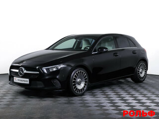 2019 Mercedes-Benz A-Класс 200 IV (W177), чёрный, 1826000 рублей, вид 1