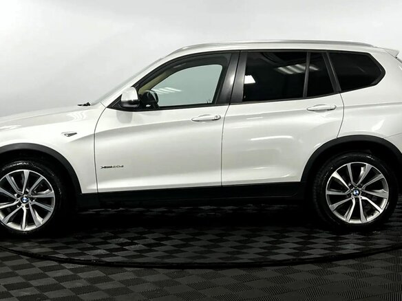 2015 BMW X3 20d xDrive II (F25) Рестайлинг, белый - вид 8