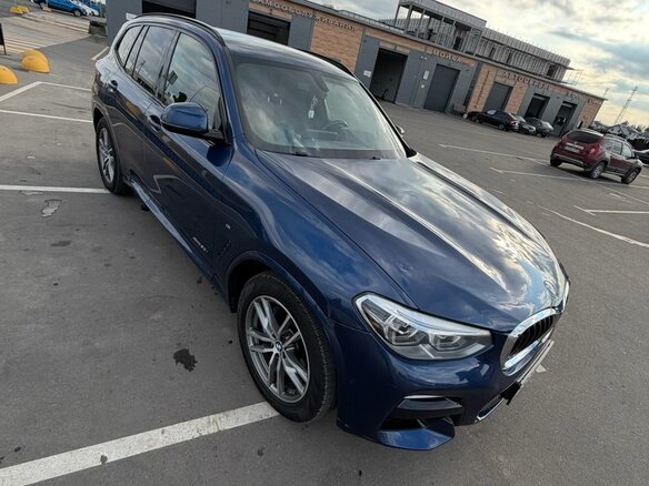 2017 BMW X3 30i xDrive III (G01), синий, 3149000 рублей - вид 1