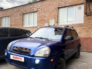 2005 Hyundai Tucson I, синий, 560000 рублей, вид 2