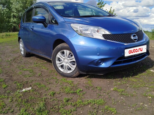 2016 Nissan Note II Рестайлинг, синий - вид 4