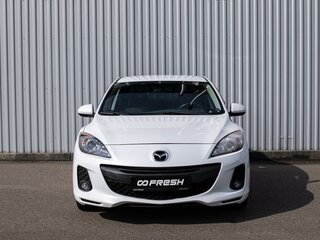2013 Mazda 3 II (BL) Рестайлинг, белый, 1149000 рублей, вид 3
