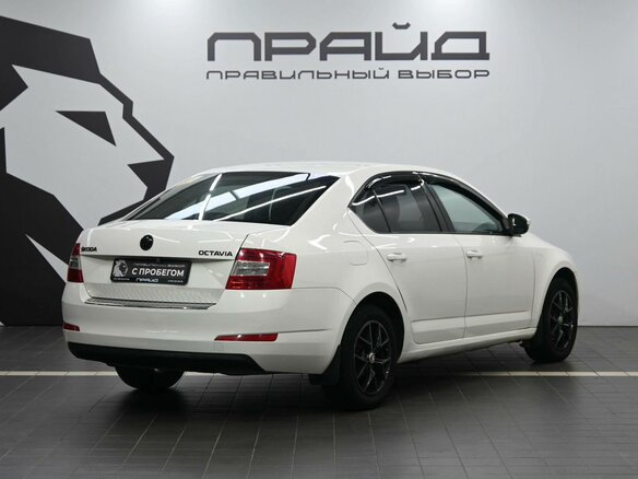 2014 Skoda Octavia III (A7), белый, 1159900 рублей - вид 2