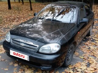 2007 Chevrolet Lanos I, чёрный, 250000 рублей, вид 1