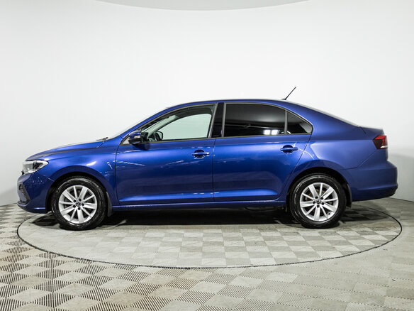2021 Volkswagen Polo VI, синий, 1490900 рублей - вид 7