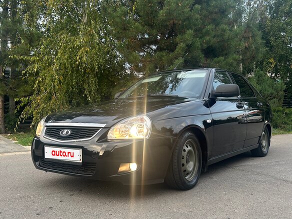2015 Lada (ВАЗ) Priora I Рестайлинг, чёрный, 565000 рублей