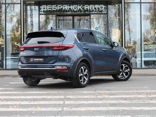 2019 Kia Sportage IV Рестайлинг, синий, 1895000 рублей, вид 3