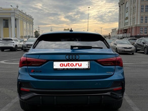 2020 Audi Q3 Sportback 45 TFSI II (F3), синий - вид 7