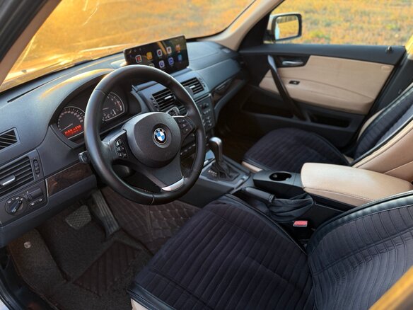 2007 BMW X3 30i I (E83) Рестайлинг, бежевый, 1100000 рублей - вид 16