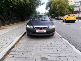 2006 Mazda 6 I (GG) Рестайлинг, синий, 330000 рублей, вид 1