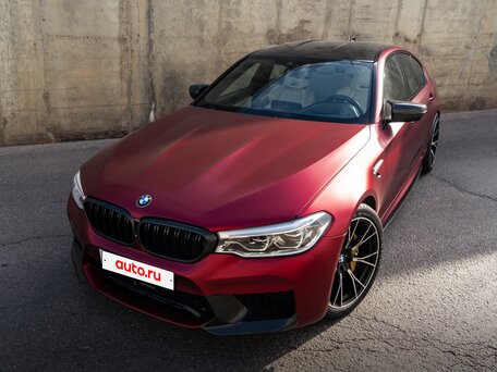 2017 BMW M5 VI (F90), чёрный, 6490000 рублей, вид 2