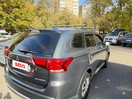2015 Mitsubishi Outlander III Рестайлинг 2, серый, вид 3