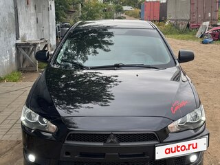 2008 Mitsubishi Lancer X, чёрный, 770000 рублей, вид 3