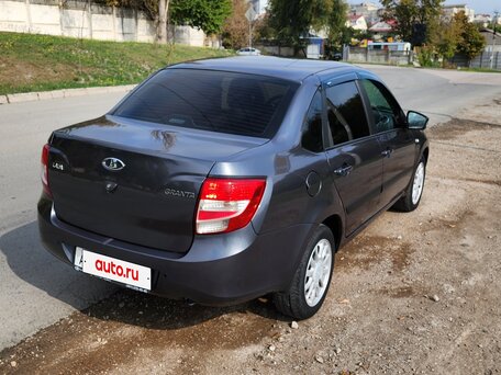 2015 Lada (ВАЗ) Granta I, серый, 600000 рублей, вид 5