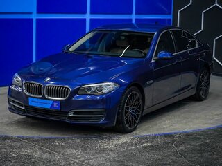 2015 BMW 5 серии 520d VI (F10/F11/F07) Рестайлинг, синий, 2200000 рублей, вид 2