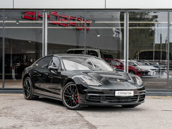 2018 Porsche Panamera 4 II, чёрный, 7700000 рублей - вид 5