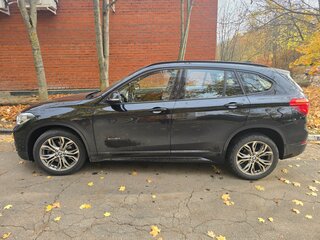 2017 BMW X1 18d xDrive II (F48), чёрный, 2875000 рублей, вид 3