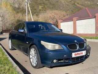 2003 BMW 5 серии 530i V (E60/E61), синий, 870000 рублей, вид 4