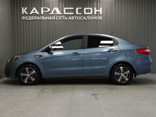 2014 Kia Rio 4-speed III, голубой, 780000 рублей, вид 5