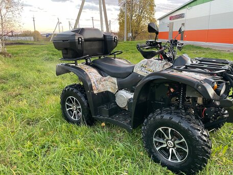2020 Stels ATV-600YL Леопард, серый, 355000 рублей, вид 5