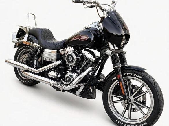 2007 Harley-Davidson Dyna Low Rider, чёрный, 890000 рублей - вид 5