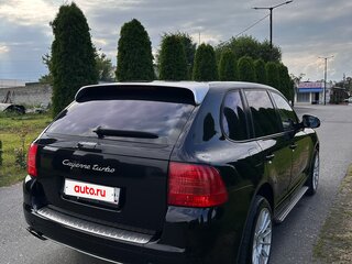 2005 Porsche Cayenne Turbo I (955), чёрный, 870000 рублей, вид 1