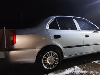 2008 Hyundai Accent ТагАЗ II, серебристый, 450000 рублей, вид 3