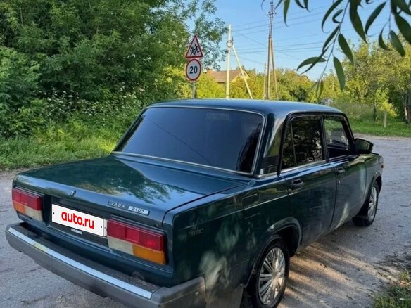 2004 Lada (ВАЗ) 2107, зелёный, 130000 рублей - вид 2