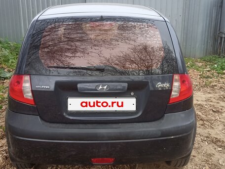 2010 Hyundai Getz I Рестайлинг, серый, 410000 рублей, вид 3
