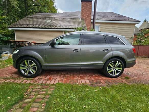 2010 Audi Q7 I (4L) Рестайлинг, серый, 2600000 рублей - вид 5