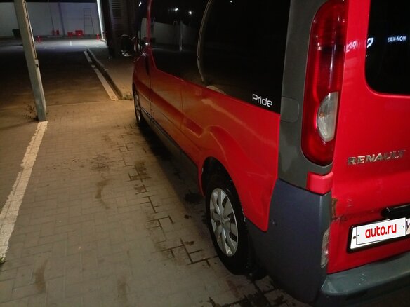 2008 Renault Trafic II Рестайлинг, красный, 1200000 рублей - вид 6