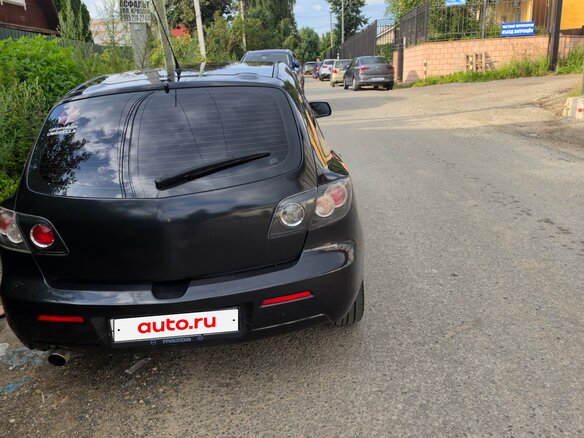 2006 Mazda 3 I (BK), чёрный, 350000 рублей - вид 7