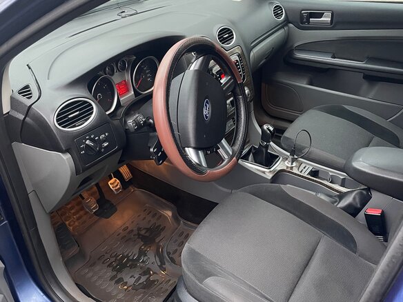 2008 Ford Focus II Рестайлинг, синий, 450000 рублей - вид 7