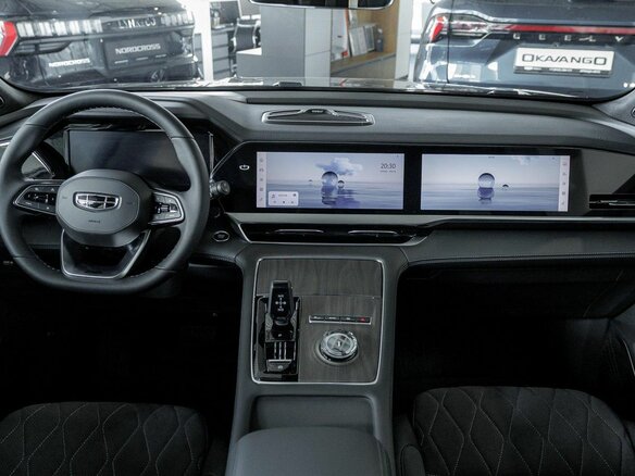 2026 Geely Monjaro I Рестайлинг, чёрный - вид 16
