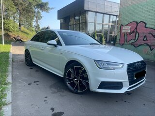 2016 Audi A4 V (B9), белый, 1915000 рублей, вид 1