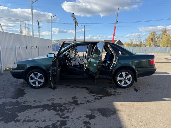 1994 Audi 100 IV (C4), зелёный, 250000 рублей - вид 5