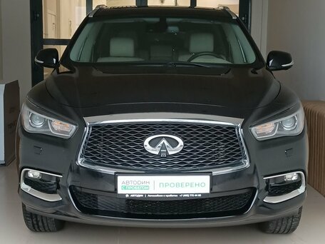 2019 Infiniti QX60 I Рестайлинг, чёрный, 2262000 рублей, вид 2