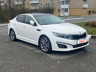 2014 Kia Optima III Рестайлинг, белый, 1475000 рублей, вид 4