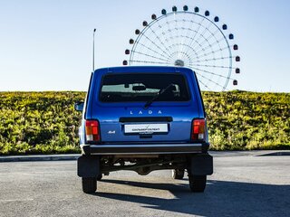 2017 Lada (ВАЗ) 2121 (4x4) I Рестайлинг, синий, 600000 рублей, вид 4
