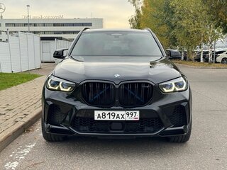 2021 BMW X5 M Competition III (F95), чёрный, 10500000 рублей, вид 2